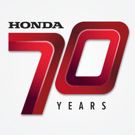 Logo sedemdesiateho výročia spoločnosti Honda.