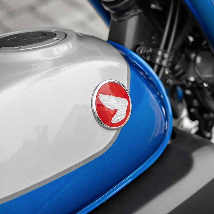 Honda Monkey, detailný pohľad na palivovú nádrž